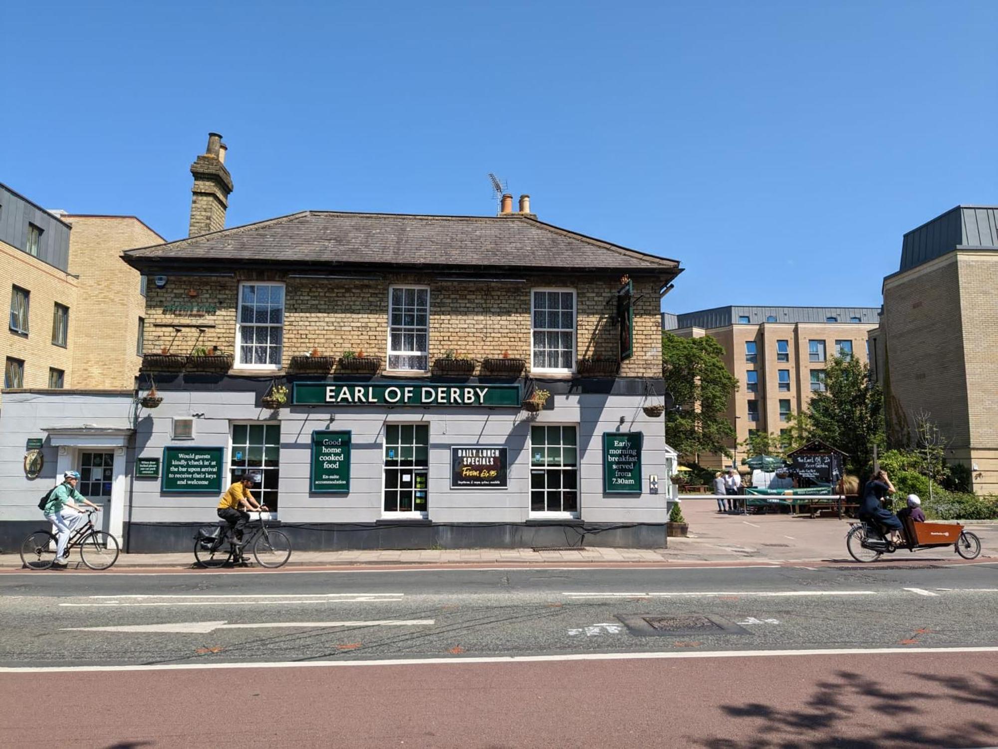 The Earl Of Derby Hotel Cambridge  Bagian luar foto